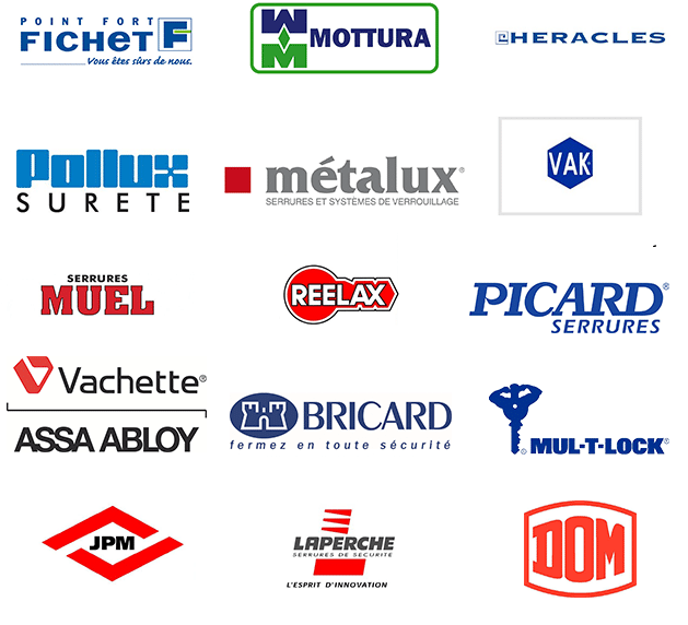 Marques de serrures Artisan Habitat Serrurier Ile-de-france